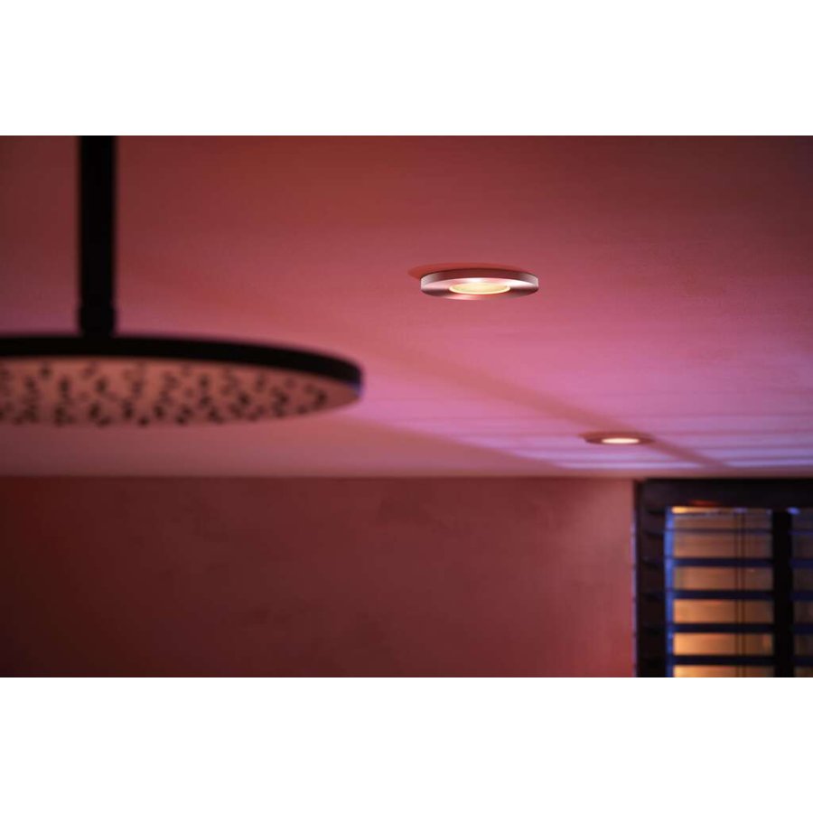 Philips Hue Xamento Indbygningsspots til Badevrelset 3 stk. 9,4 cm, Krom