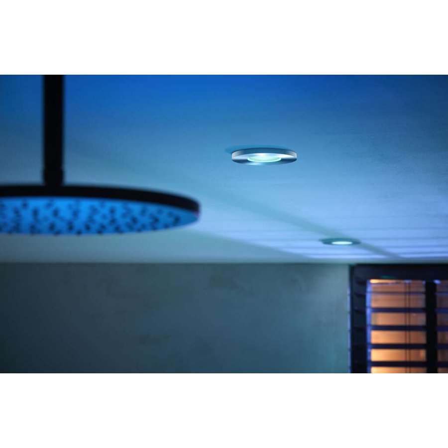 Philips Hue Xamento Indbygningsspots til Badevrelset 3 stk. 9,4 cm, Krom