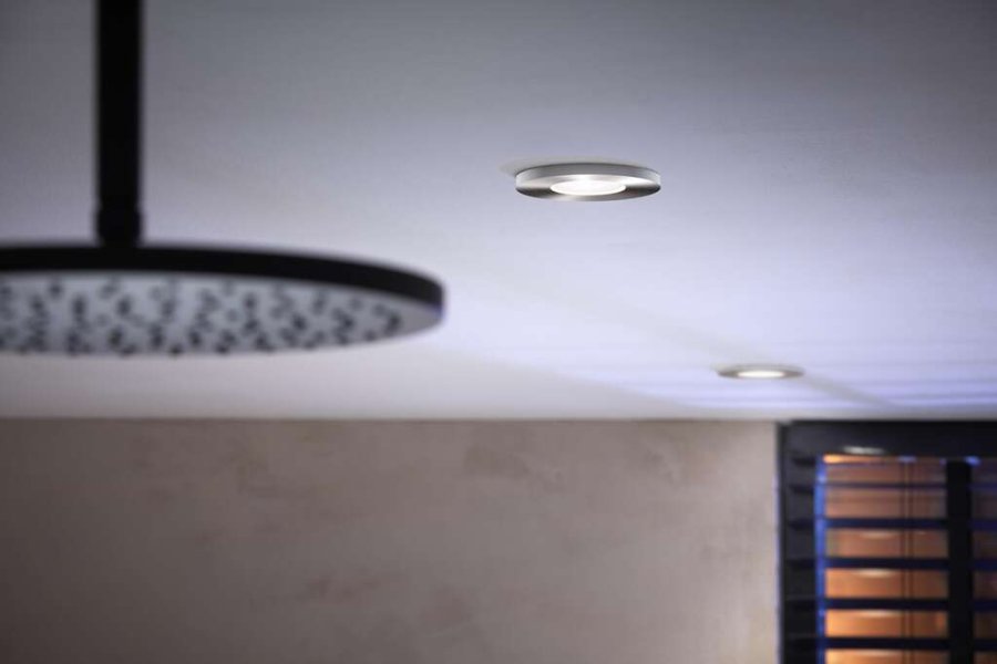 Philips Hue Xamento Indbygningsspots til Badevrelset 3 stk. 9,4 cm, Krom