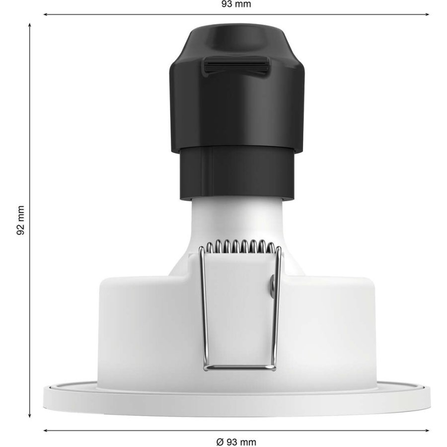 Philips Hue Xamento Indbygningsspots til Badevrelset 3 stk. 9,4 cm, Krom