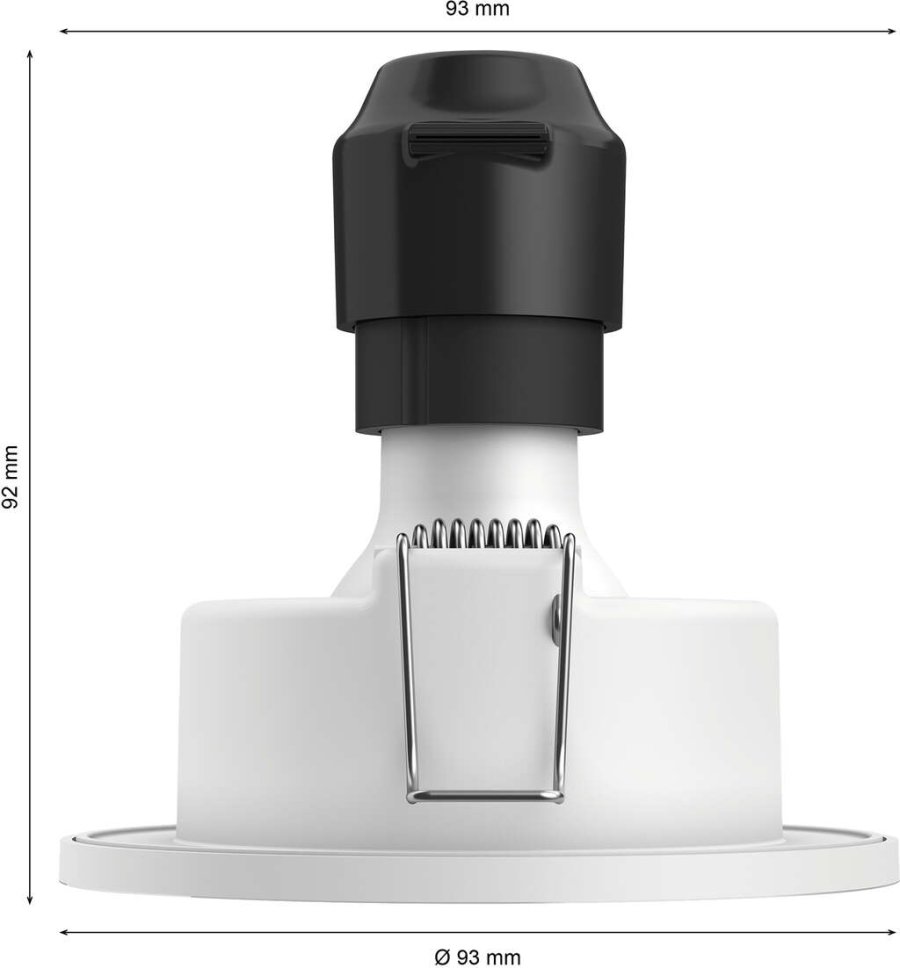 Philips Hue Xamento Indbygningsspots til Badevrelset 3 stk. 9,4 cm, Krom