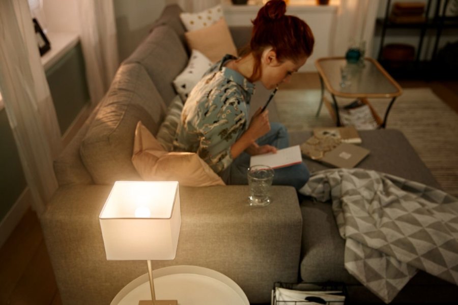 Philips Hue White P45 Glhbirne Tropfenform E14 470 Lumen 4,5 cm