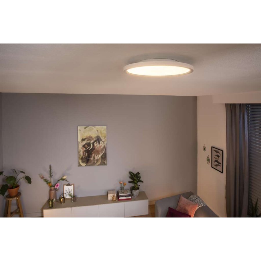 Philips Hue Aurelle Panellampe 39,5 cm, Wei