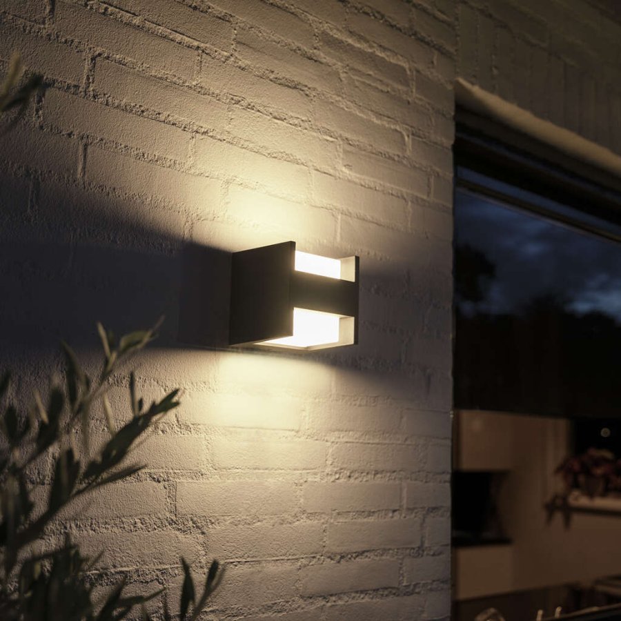 Philips Hue Fuzo Vglampe Udendrs 13 cm, Sort
