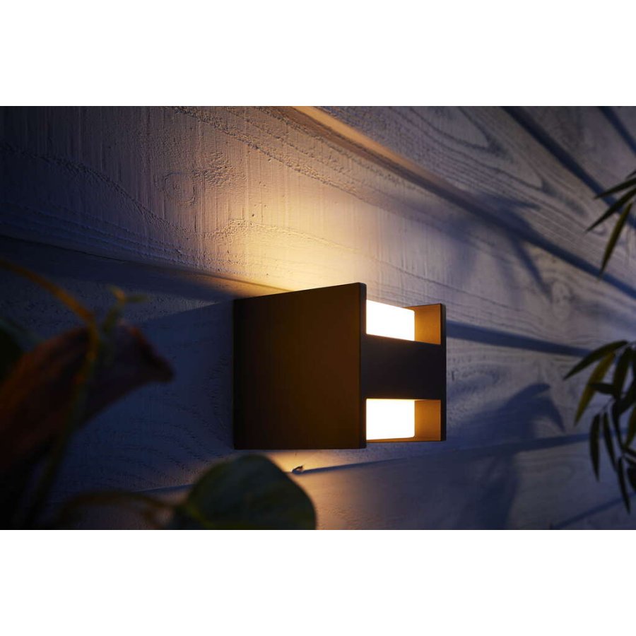 Philips Hue Fuzo Vglampe Udendrs 13 cm, Sort