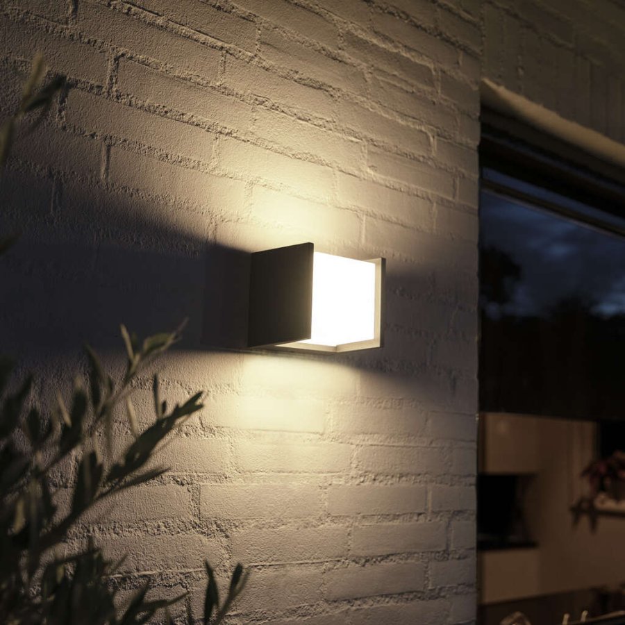 Philips Hue Fuzo Vglampe Udendrs 13 cm, Sort