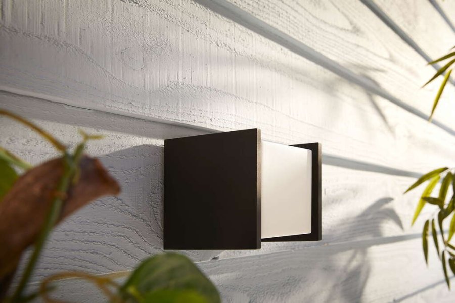 Philips Hue Fuzo Vglampe Udendrs 13 cm, Sort