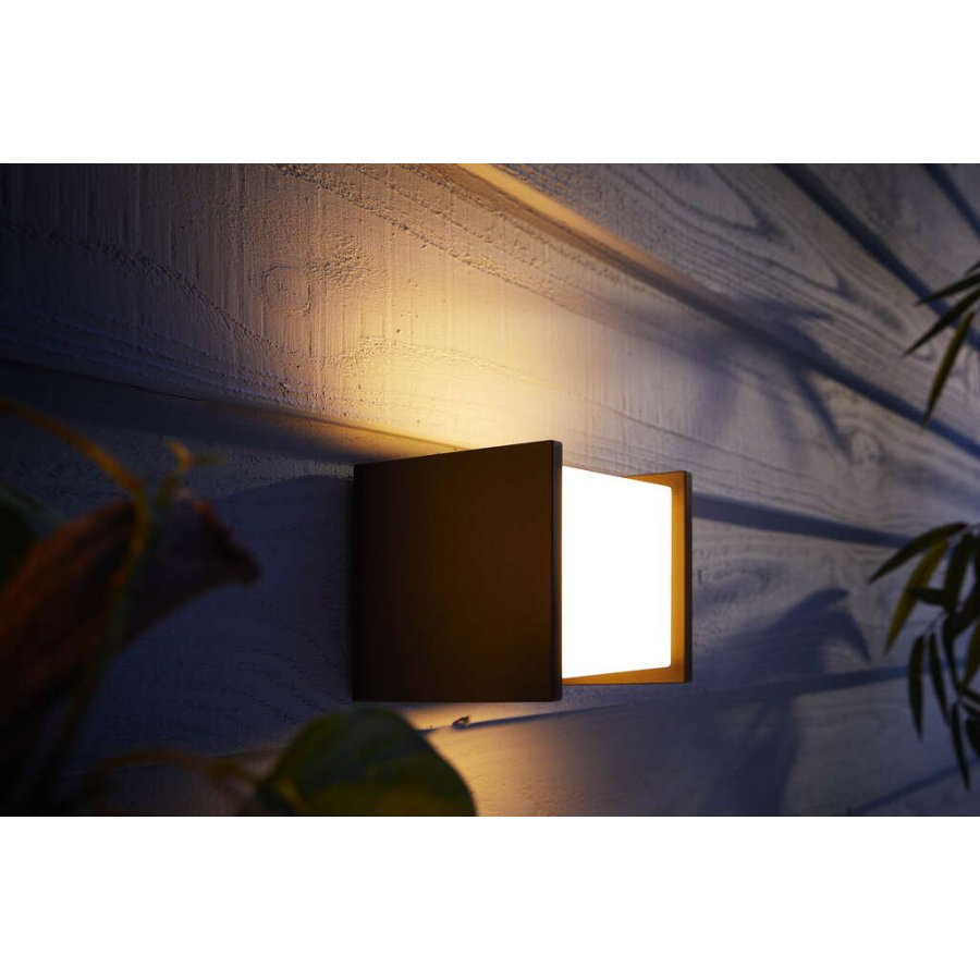 Philips Hue Fuzo Vglampe Udendrs 13 cm, Sort