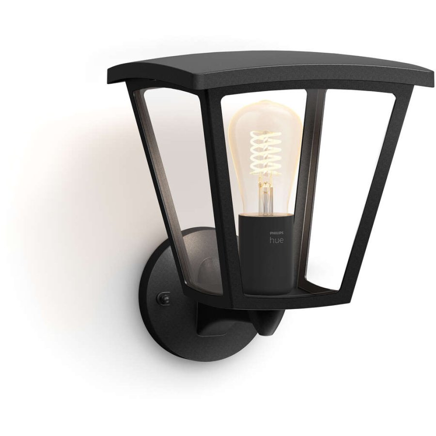 Philips Hue Inara Wandlampe fr den Auenbereich 27, Schwarz