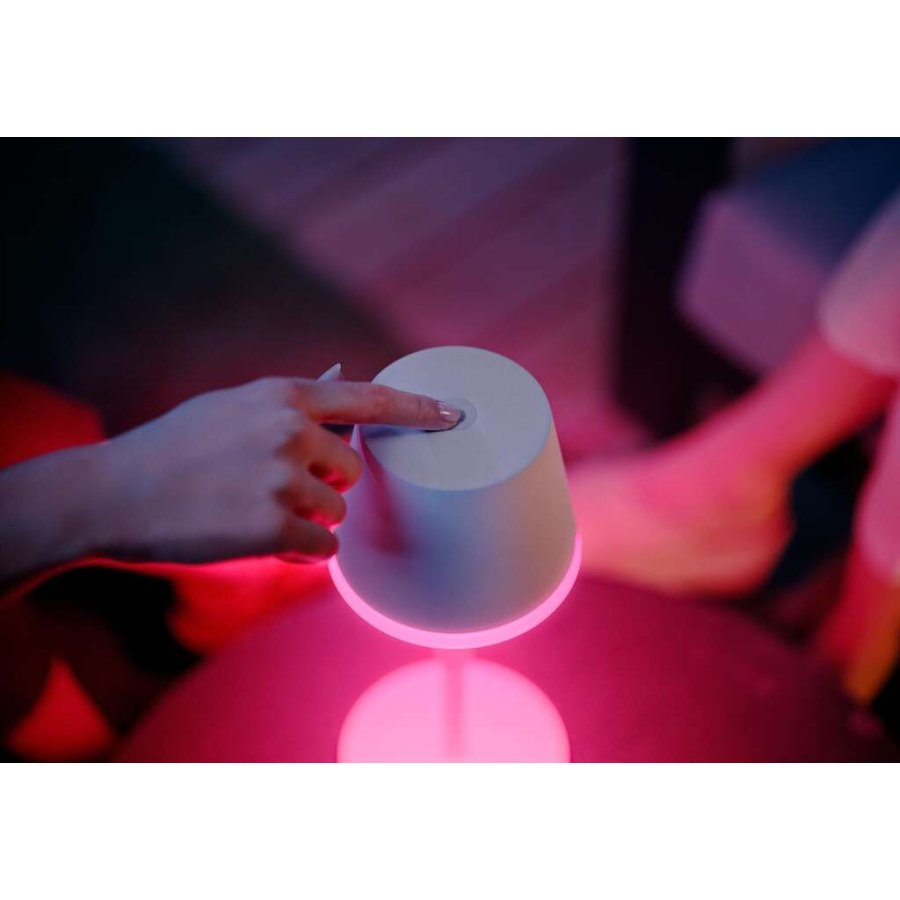 Philips Hue Go Tragbare Tischlampe H35 cm, Wei