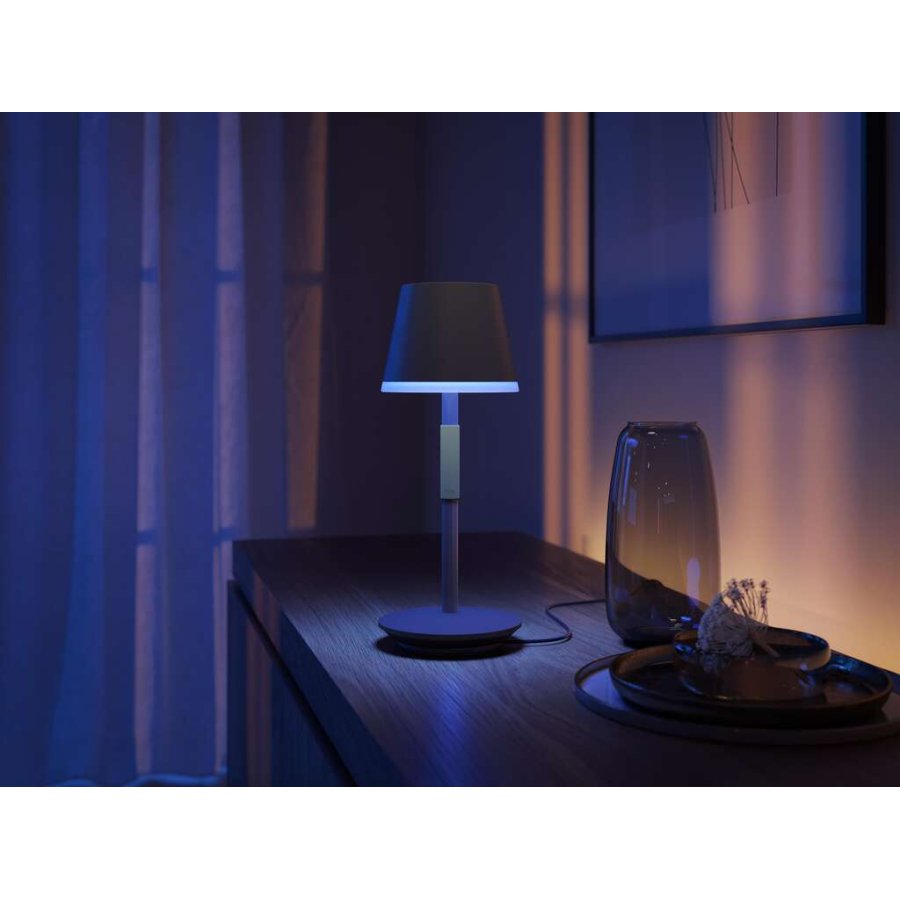 Philips Hue Go Tragbare Tischlampe H35 cm, Schwarz