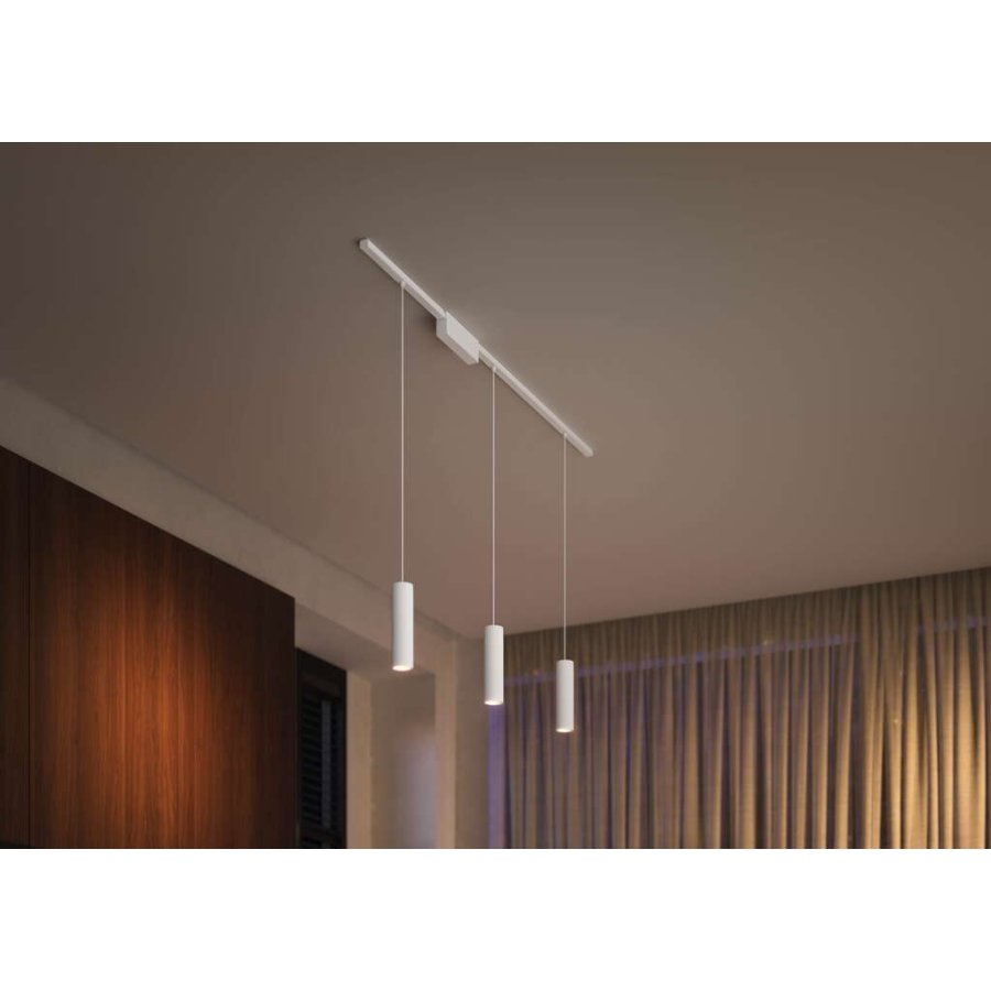 Philips Hue Perifo Schienensystem fr 3 Pendelleuchten 171,5 cm, Wei