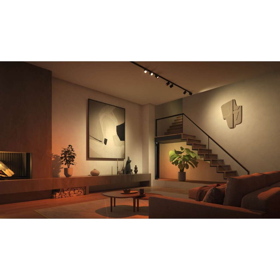 Philips Hue Perifo Schienensystem fr 4 Spots 221,5 cm, Schwarz