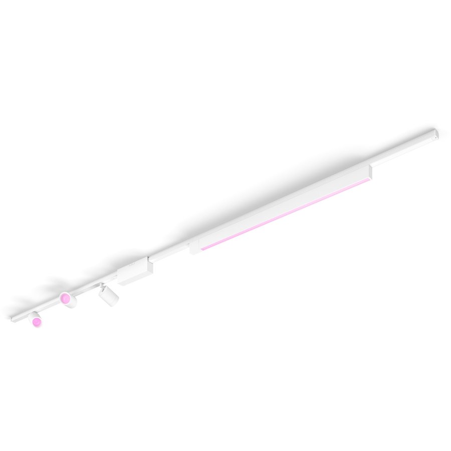 Philips Hue Perifo Schienensystem fr 3 Spots und 1 Light Bar 271,5 cm, Wei