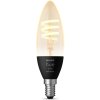 Philips Hue White Ambiance Filament Glhbirne Kerzenform E14 3,9 cm