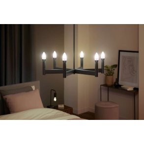 Philips Hue White Ambiance Filament Kertepærer E15 2 stk. Ø3,9 cm