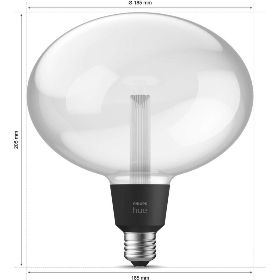 Philips Hue Lightguide Ellipse Glhbirne E27 500 Lumen