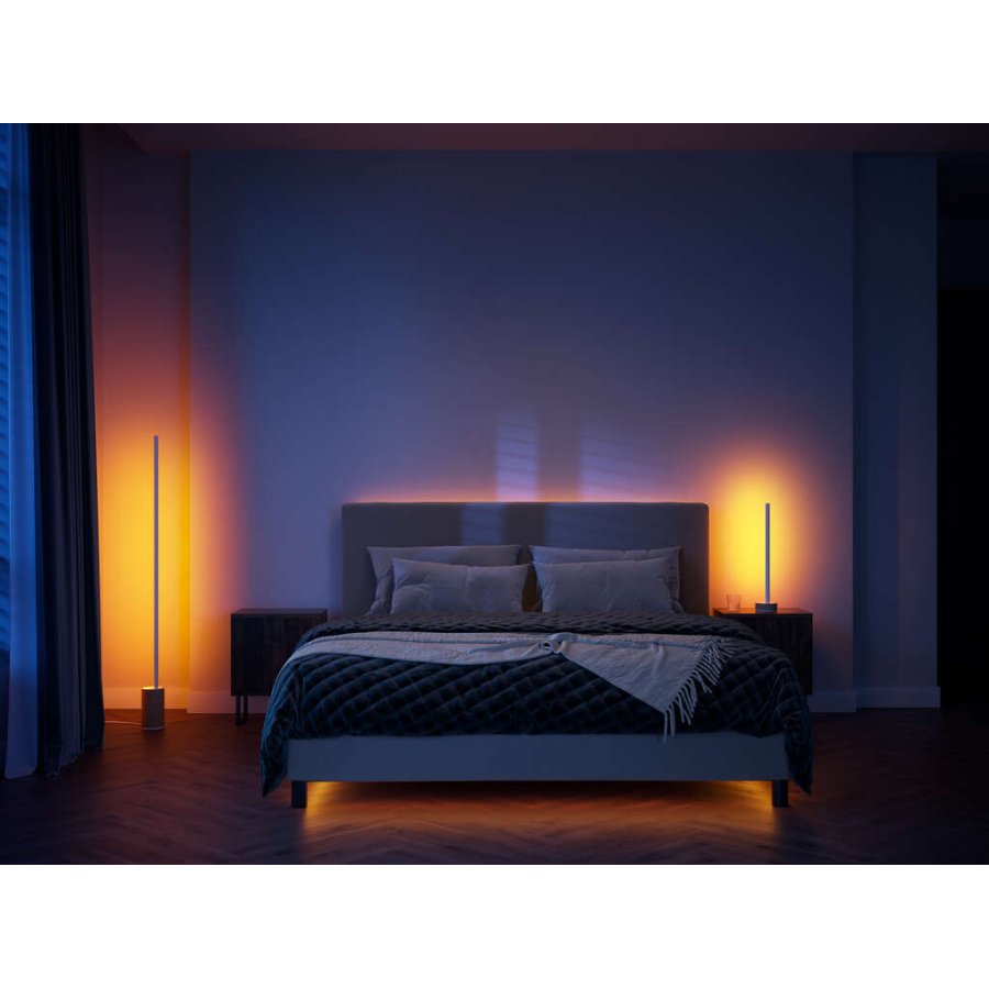 Philips Hue Signe Gradient Tischlampe H55,3 cm, Wei