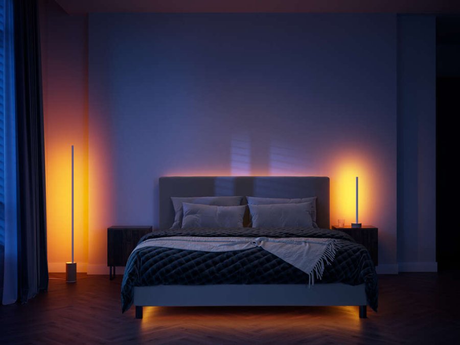 Philips Hue Signe Gradient Tischlampe H55,3 cm, Wei