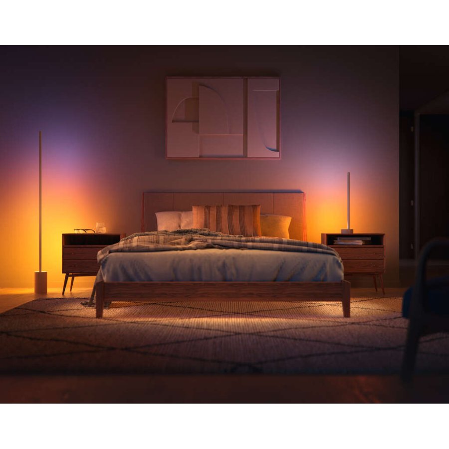 Philips Hue Signe Gradient Tischlampe H55,3 cm, Wei