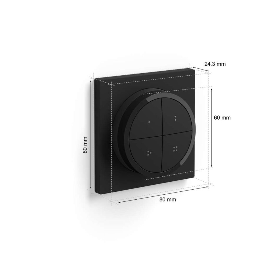 Philips Hue Tap Dial Switch 6 cm, Wei