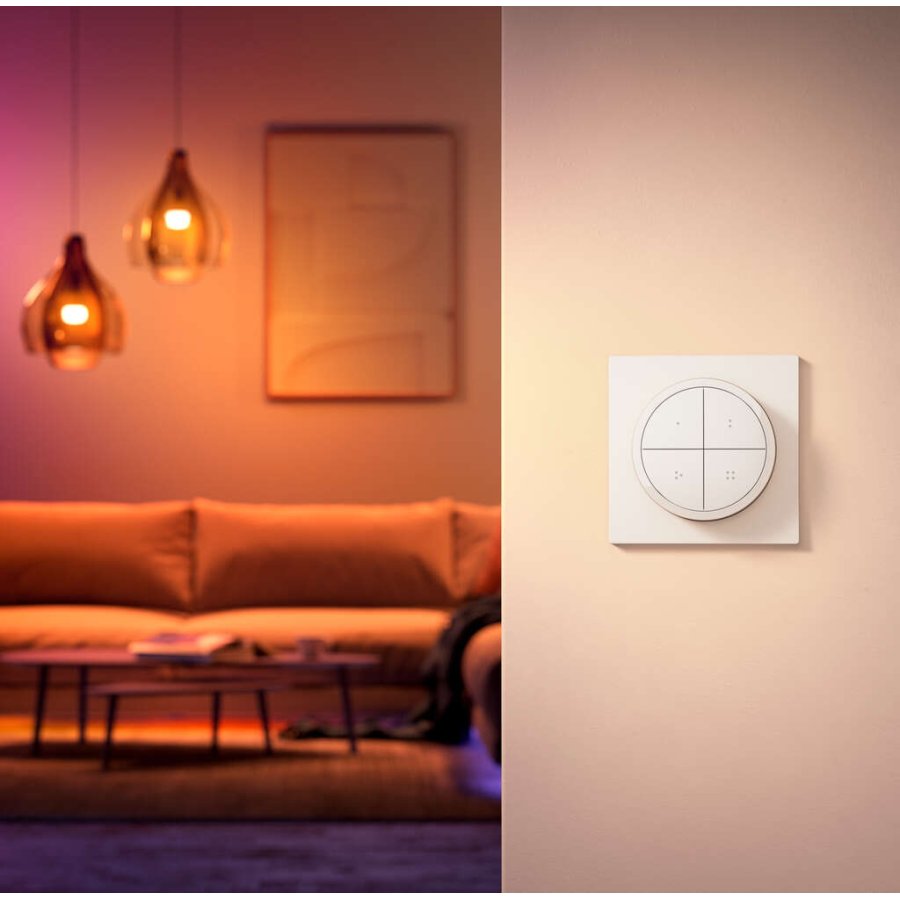 Philips Hue Tap Dial Switch 6 cm, Schwarz