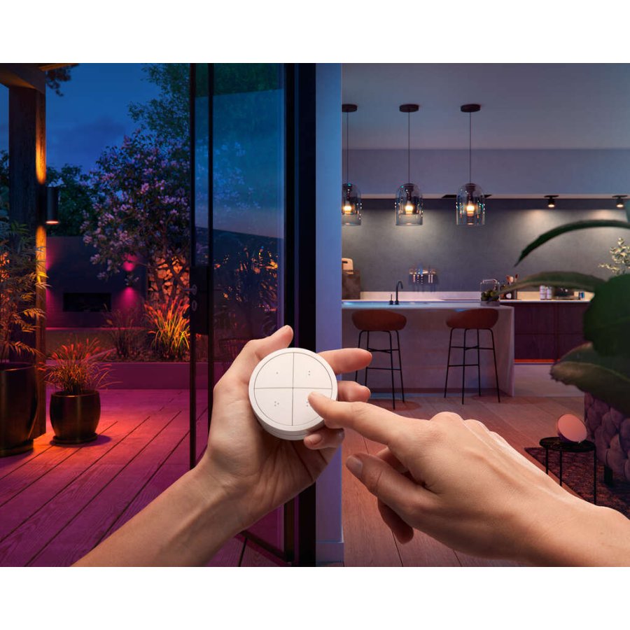 Philips Hue Tap Dial Switch 6 cm, Schwarz