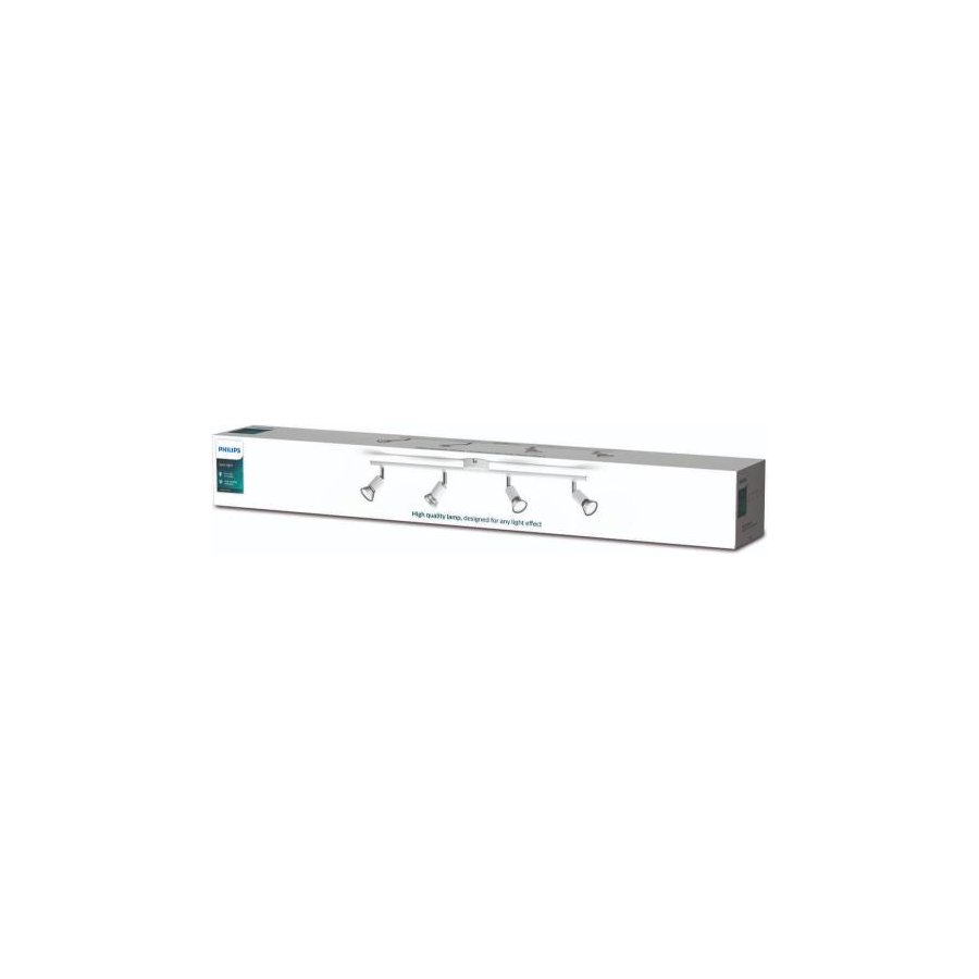 Philips Limbali Loft-/Vgspotlampe 69,4 cm, Hvid