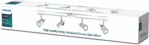 Philips Meranti Loft-/Vgspotlampe 67,4 cm, Hvid