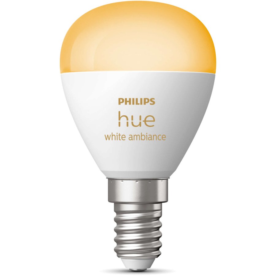 Philips Hue White Ambiance P45 Glhbirne Tropfenform E14 470 Lumen 4,5 cm