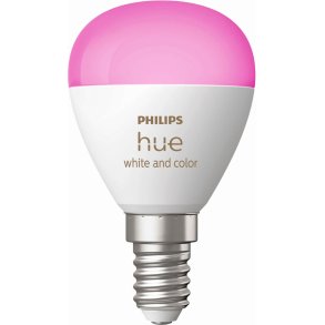 Philips Hue White und Color Ambiance P45 Glhbirne Tropfenform E14 470 Lumen 4,5 cm