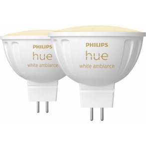 Philips Hue White Ambiance MR16 Spot 2er Set 5 cm