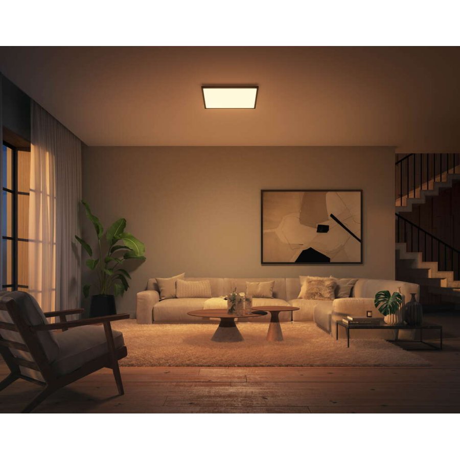 Philips Hue Aurelle Panellampe 60 cm, Schwarz