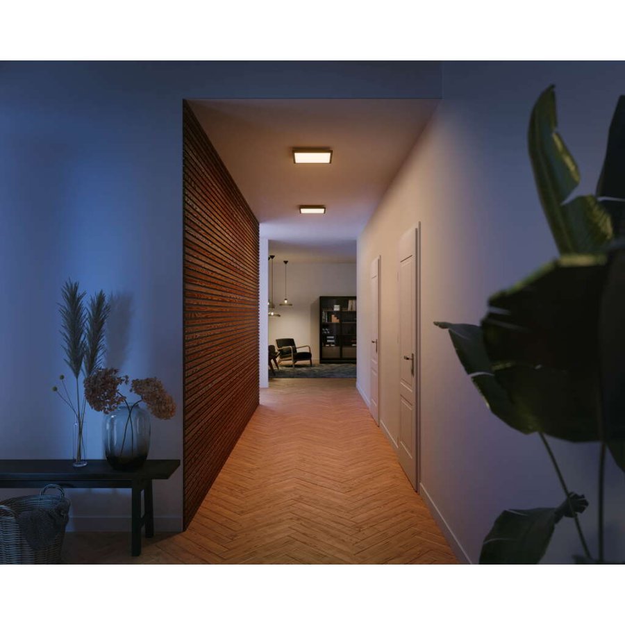 Philips Hue Aurelle Panellampe 30 cm, Schwarz