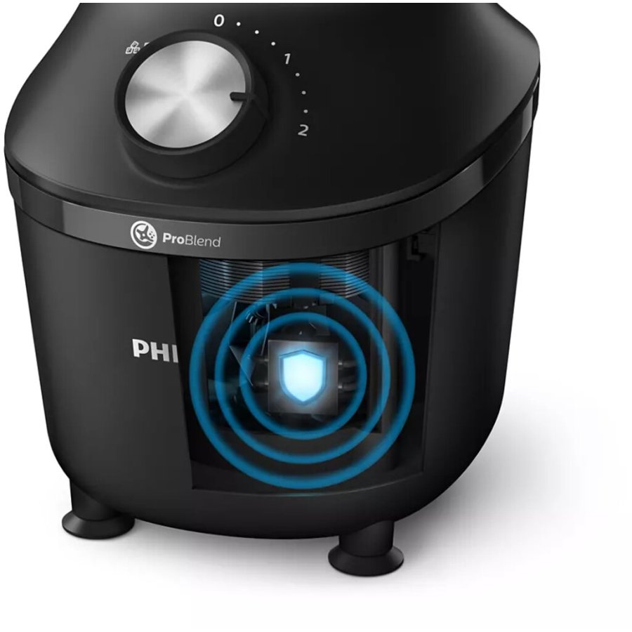 Philips 3000er Serie Standmixer 2 l, Schwarz