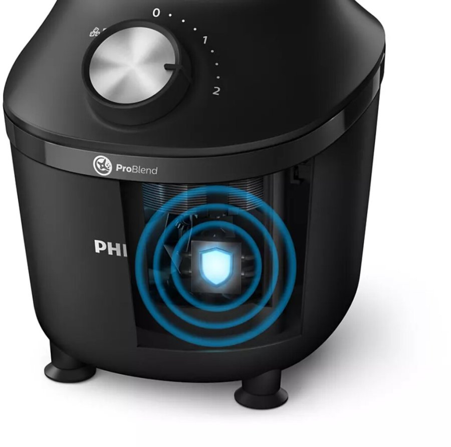 Philips 3000er Serie Standmixer 2 l, Schwarz