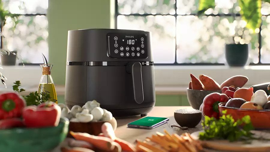 Philips Series 5000 Airfryer 7,2 L, Sort