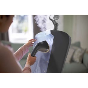 Philips 3000 Series Steamer m. Vipbart Styleboard, Sort
