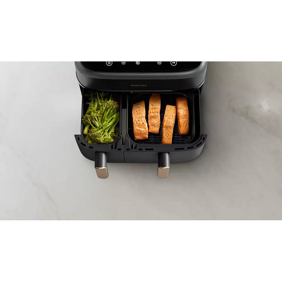 Philips Series 3000 Airfryer m. To Kurve 9 L, Koksgr