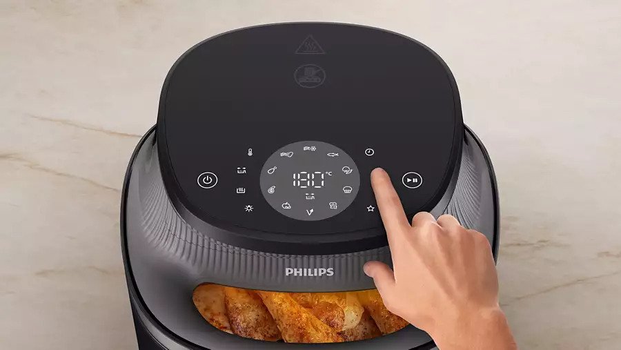 Philips Series 3000 Airfryer 6,2 L, Sort