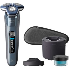 Philips Series 7000 Elektrisk Wet & Dry Shaver, Isblå