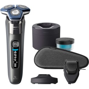 Philips Series 7000 Elektrisk Wet & Dry Shaver, Mørk Krom