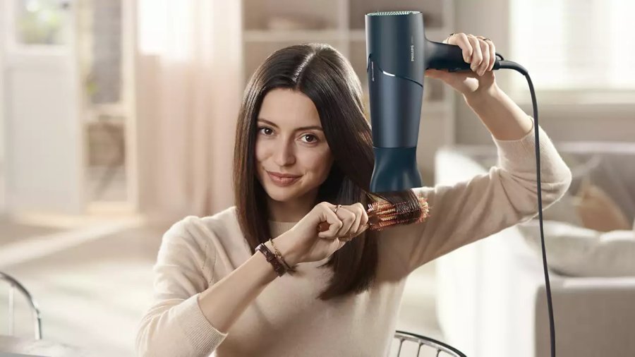 Philips Series 5000 Haartrockner, Hellblau