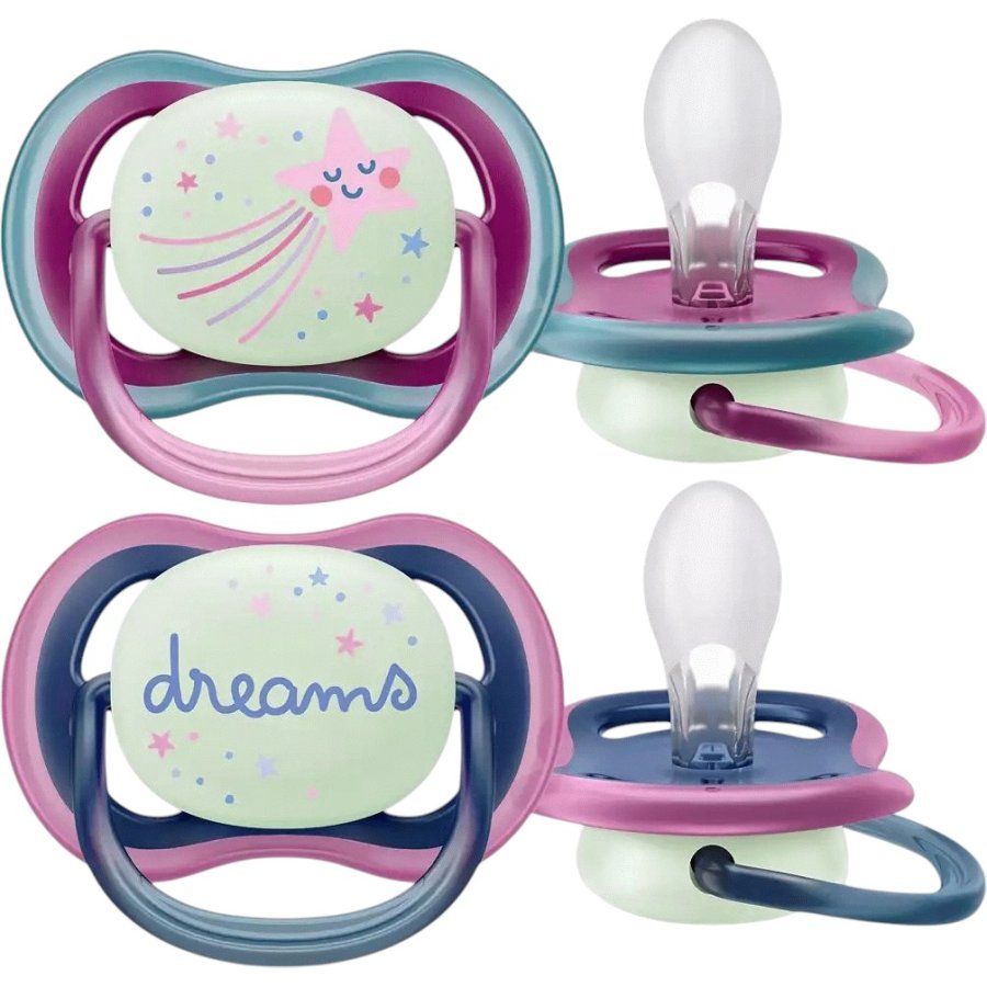 Philips Avent Ultra Air Schnuller 618 Monate 2er Set, Dreams