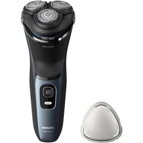 Philips Series 3000 Barbermaskine, Mørkeblå
