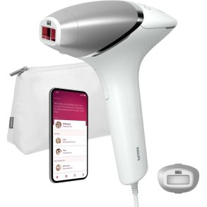 Philips Series 8000 IPL-Haarentfernungsgert mit SenseIQ, Wei