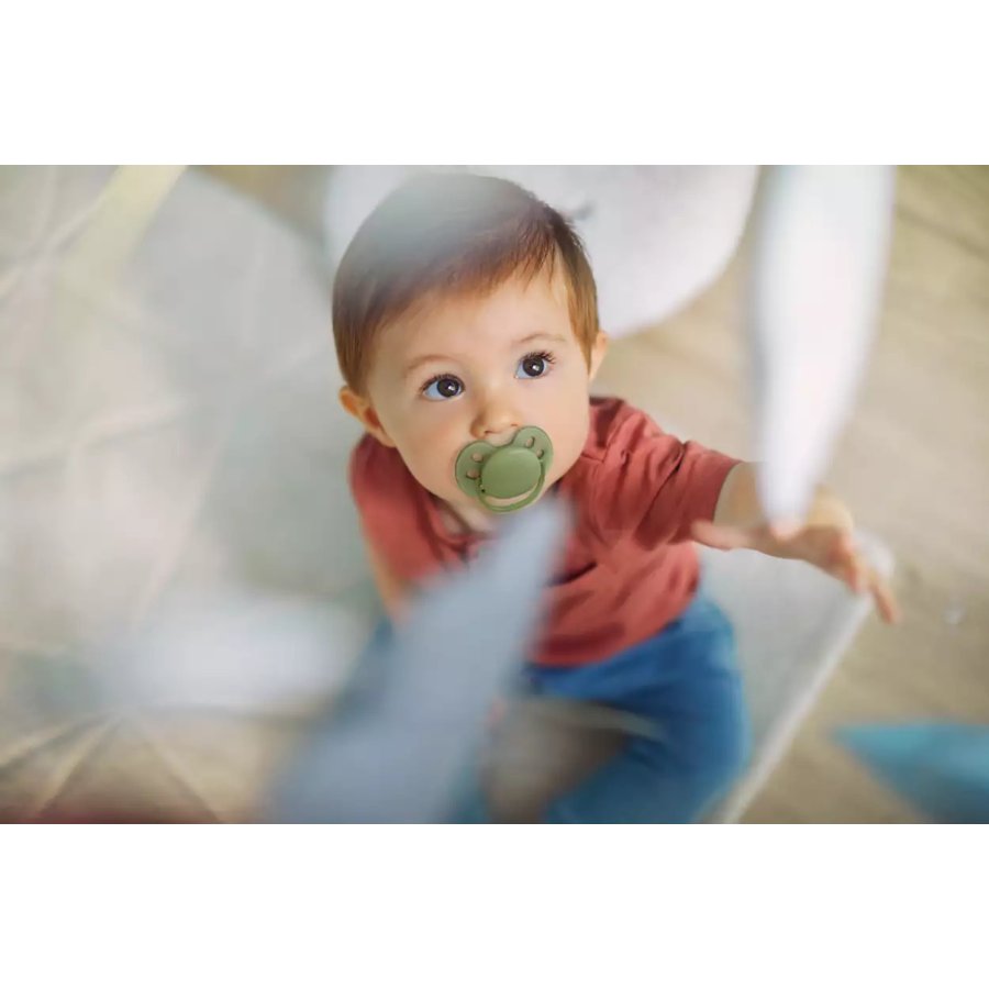 Philips Avent Ultra Soft Schnuller 18+ Monate 2er Set, Grn/Orange