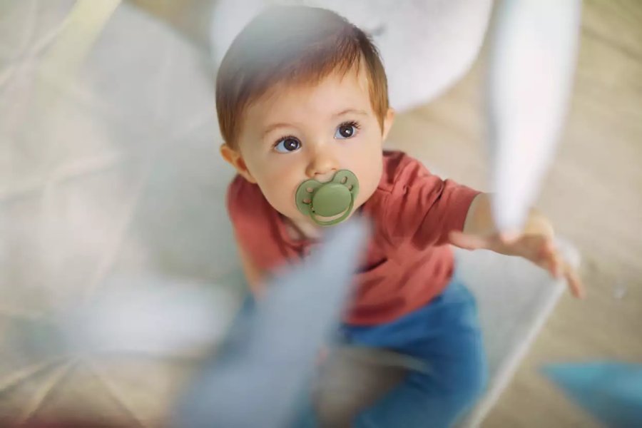 Philips Avent Ultra Soft Schnuller 18+ Monate 2er Set, Grn/Orange