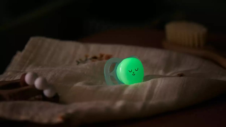 Philips Avent Soother Ultra Start Nighttime Schnuller 02 Monate 2er Set, Pastellgrn