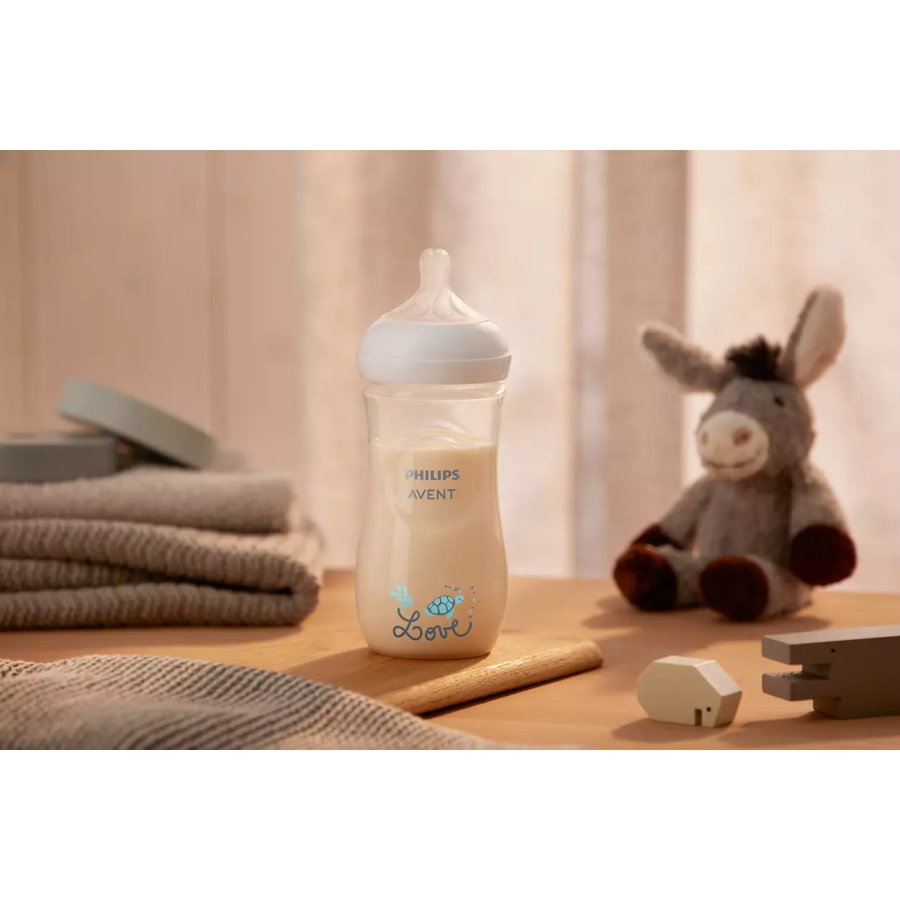 Philips Avent Natural Response Babyflasche 330ml, Silikon
